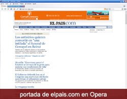 elpais.com en opera