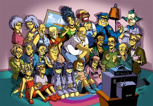Los Simpsons Manga