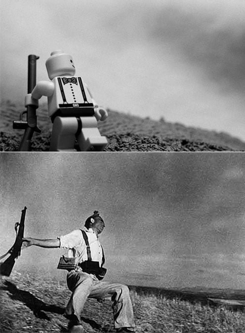 Foto Muerte de un Miliciano en Lego