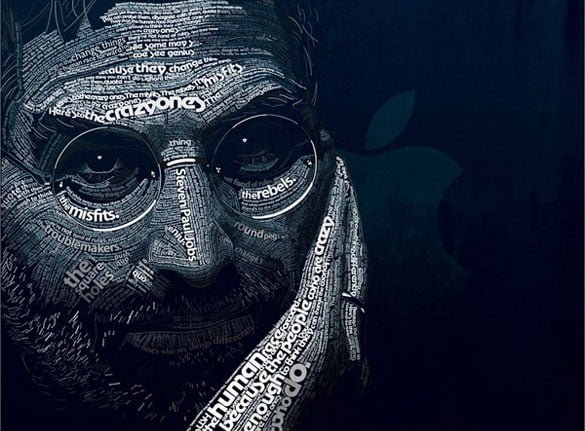 Ilustración de Steve Jobs por Dylan Roscover