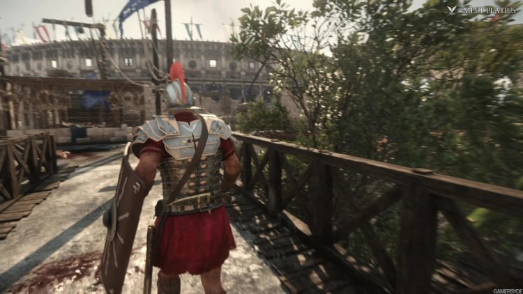 Una captura cualquiera durante el "gameplay" de Ryse