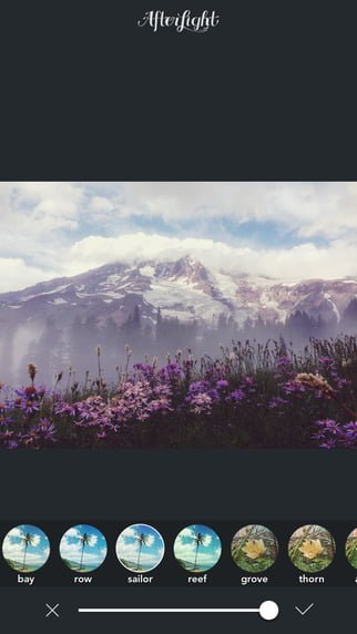 Captura 1 de la app Afterlight